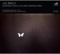 Korneyev:Bakhchiev - Bach: Flute Harpsichord Sonatas
