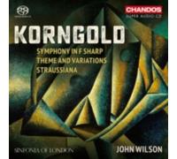 KORNGOLD/SINFONIA OF LONDON/WILSON: SYMPHONY IN F SHARP - CD