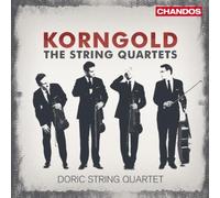 Korngold: String Quartets 1-3 (String Quartets Nos. 1, 2 and 3) by Doric String Quartet (2010-09-28)