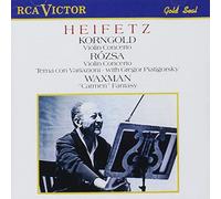 Korngold: Violin Concerto / Rozsa: Violin Concerto; Tema con Variazioni / Waxman: Carmen Fantasy
