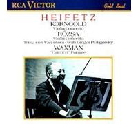 Korngold: Violin Concerto / Rozsa: Violin Concerto; Tema con Variazioni / Waxman: Carmen Fantasy by unknown (1990-10-25)