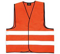 Korntex KXVWOXXL Standard High Visibility Vest with Black Trim