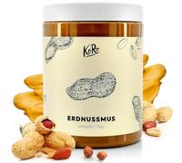 KoRo - Peanut butter 1kg - Creamy consistency - Without additional sugar and stabilizers - Made from 100% fat-free roasted peanuts