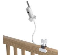 Koroao Clip Clamp Mount for Philips Avent Connected SCD973/37 /SCD923/26 /SCD921/26 Baby Monitor (White)