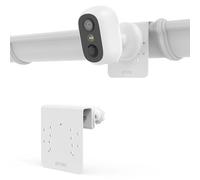 Koroao Gutter Mount, Premium Aluminum Security Camera Mount, White, Easy Installation, Precise Hole Positioning, Compatible with Gutter Mount for e ufy Security eufyCam C35