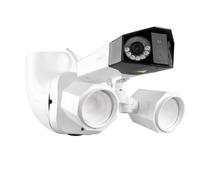 Koroao Outdoor Camera Eave Mount Bracket Compatible with REOLINK 4K Floodlight Security Camera (White)