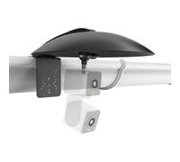 Koroao Outdoor Sunshade Shield Cover Compatible with wyze Security Camera, Rain Proof, Anti-Snow, ABS Plastic, Black