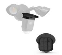 Koroao Sun Rain Shade Camera Cover Compatible with R-ing Floodlight Cam Wired Plus, for R-ing Floodlight Outdoor Weather-Resistant Rain Shield Accesorios (Black)