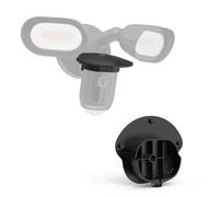 Koroao Sun Rain Shade Camera Cover Compatible with R-ing Floodlight Cam Wired Pro, for R-ing Floodlight Outdoor Weather-Resistant Rain Shield Accesorios (Black)