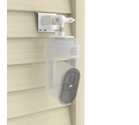 Koroao Vinyl Siding Mount Bracket for Arlo Essential Pan Tilt Security Camera 2K and Arlo Essential Indoor Pan Tilt Security Camera 2K (2025 Release) (White)