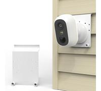 Koroao Vinyl Siding Mount for eufy Security eufyCam C35 Camera,White | Drill-free installation, no wall damage,Precision hole positioning support,All-weather outdoor adaptability