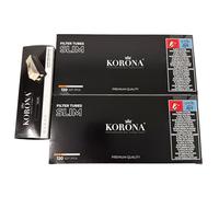 Korona Golden Crown Slim Empty Filter Tubes and Tube Filler - Starter Set