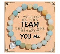 Korotho Happy Boss Day Bracelets - Lady Boss Day Gift Ideas for Women, Thank You Bracelet, Office Leaving Gifts, S, Stone, no gemstone