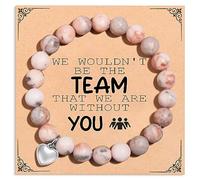 Korotho Happy Boss Day Bracelets - Lady Boss Day Gift Ideas for Women, Thank You Bracelet, Office Leaving Gifts, S, Stone, no gemstone