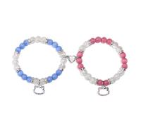 Korotho Matching Bracelets for Couples Best Friend, Spider Kitty Charm Bracelets Christmas Gifts Bff Friendship Matching Jewelry Long Distance Relationship Bracelets for Couples Family Friends Bf Gf,