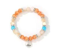 Korotho Spider Bracelet Spider Superhero Energy Stone Beaded Bracelet for Teen Girls Boys Man, Christmas Birthday Gifts Ideas Inspirational Charm Bracelets Jewelry for Son Daughter Friends, S, Stone