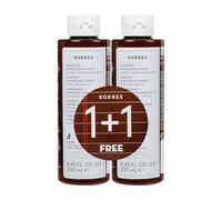 Korres 1 + 1 set Almond and Linseed Shampoo 500 ml (16.9 oz.)