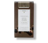 KORRES Argan Oil Colourant - Ammonia Free Hair Colour Ash Blonde 7.1-100% Grey Hair Coverage & Vegan for a Long-Lasting Colour Result