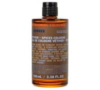 KORRES ATHENIAN GROOMING Eau de Cologne with Vetiver & Spicy Notes, Warm & Woody Fragrance for Men, Silicone & Paraben-Free, Vegan, 100 ml