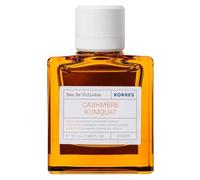 KORRES Cashmere Kumquat Eau de Toilette for Her, 50 ml | Citrus Floral Woody Perfume with Orange Blossom, Vanilla & Cedarwood, Inspired by Greek Island Scents