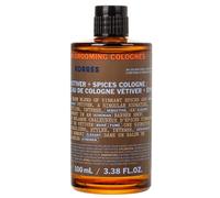KORRES ATHENIAN GROOMING Eau de Cologne with Vetiver & Spicy Notes, Warm & Woody Fragrance for Men, Silicone & Paraben-Free, Vegan, 100 ml