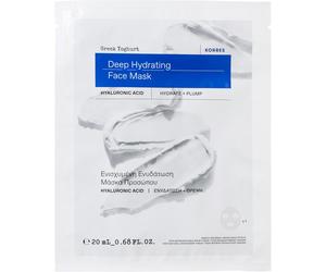 Korres Greek Yoghurt Intensively moisturising sheet mask 20 ml