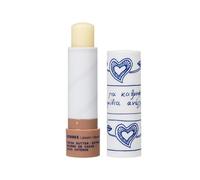 KORRES Lip Balm Cocoa Butter 4.5 grams | Greek Hypericum Balsam Oil, Subtle Tint for Soft Lips, Lip Care for Women & Men