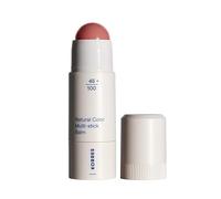 KORRES Natural Colour Multistick Balm Muted Brown 32, for a fresh, radiant glow, for cheeks and lips, easy to blend and ideal for on the go, vegan 4.5 g