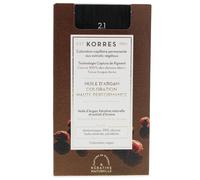 Korres Permanent Color Argan Oil (Hair Colour : 2.1 Bluish Black)