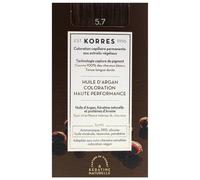 Korres Hair colour and hair care Argan Oil - Colouring and care Argan Oil Permanent Hair Colorant 5.7 Chocolate brown light
