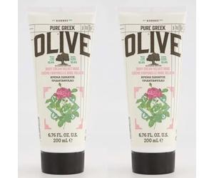 KORRES Pure Greek Olive Body Cream Velvet Rose | 200mL