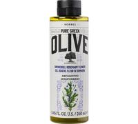 KORRES Olive Rose Flower Shower Gel for Men and Women, Preserves Skin Moisture & Gently Cleanses, with Extra Virgin Olive Oil, Dermatologically Tested & Vegan, 250 ml