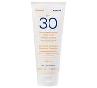 Korres Sun care Yoghurt sun protection emulsion for body and face SPF30 200 ml