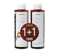 Korres Sunflower & Mountain Tea 250ml Shampoo Double Pack - Worth £30