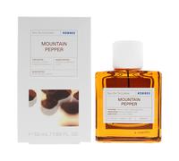 Korres Unisex Mountain Pepper Eau De Toilette 50ml - Orange - One Size