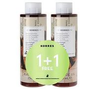 Korres Vanilla & Cinnamon Showergel 250ml & 1 FREE