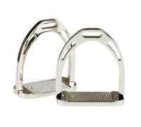 Korsteel Aluminium Stirrups - Silver - 4.5"