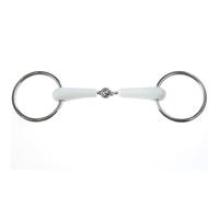 Korsteel Flexi Jointed Loose Ring Snaffle Bit - 4.5"
