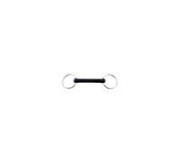 Korsteel Flexi Rubber Mullen Mouth Loose Ring Snaffle - 5.5 inches