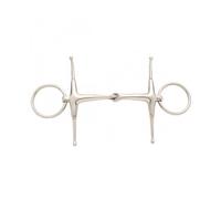 Korsteel Stainless Steel Jointed Fulmer Snaffle Bit, 5"