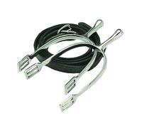 Korsteel Long Neck Dressage Spurs with Straps