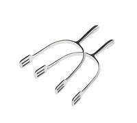 Korsteel Long Neck Dressage Spurs with Straps, Ladies 40mm