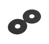 Korsteel Rubber Bit Guards Pair, Black