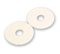 Korsteel Rubber Bit Guards - White