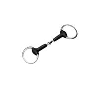 Korsteel Snaffle Bit - Soft Rubber Jointed Eggbutt - 5.5"