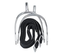 Korsteel SPUR/STRAP PACK EQUESTRIAN HORSE RIDING STAINLESS STEEL NEW ALL SIZES