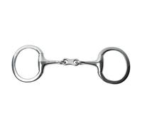 Korsteel Stainless Steel French Link Eggbutt Snaffle Bit, 6"