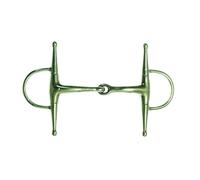 Korsteel Stainless Steel Jointed Full Cheek Snaffle Bit WB381
