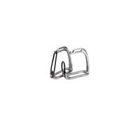 Korsteel Stainless Steel Peacock Stirrup Irons, 3.5"