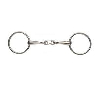 Korsteel Stainless Steel Thin Mouth French Link Loose Ring S WB347